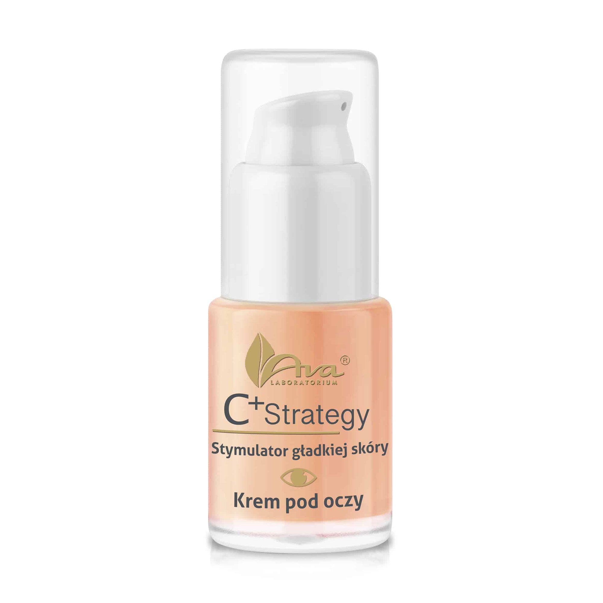 Крем для шкіри навколо очей AVA Laboratorium C+ Strategy Smooth Skin Stimulator Eye Contour Cream з вітаміном C, 15 мл